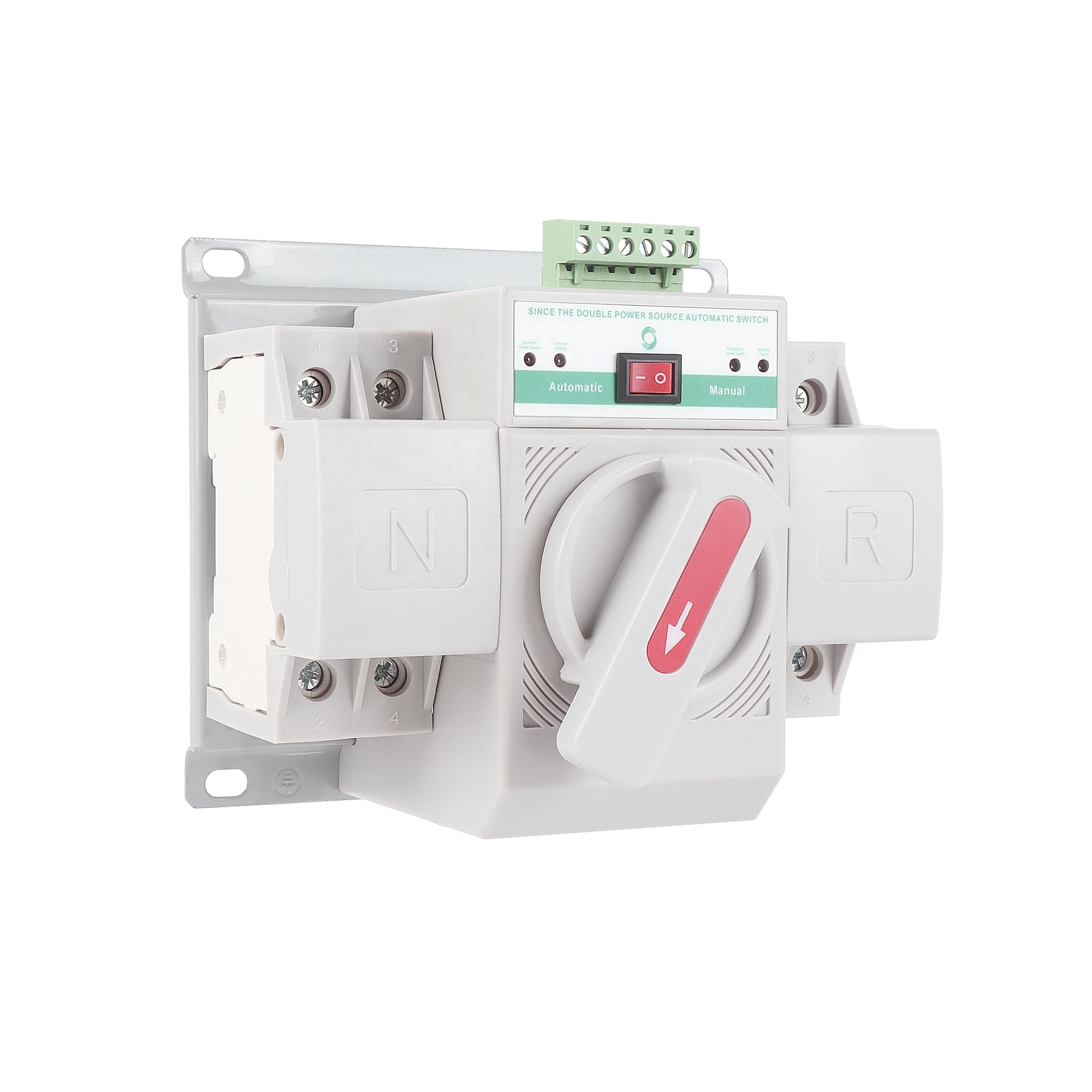 XLQ2 3 Phase Generator Manual Electrical Changeover Switch 2P 63A ATS 220V Automatic Transfer Switch Changeover Switch