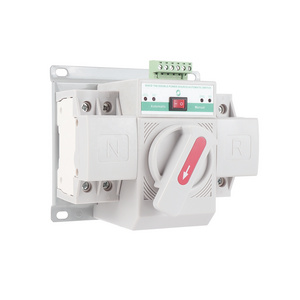 XLQ2 3 Phase Generator Manual Electrical Changeover Switch 2P 63A ATS 220V Automatic Transfer Switch Changeover Switch