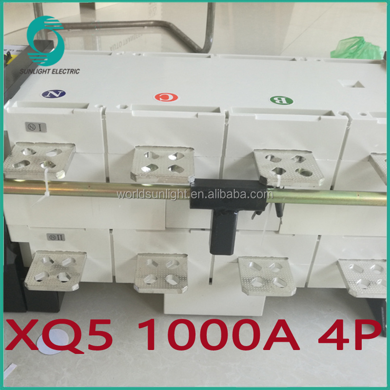 XQ5 4P 1000A dual power Automatic Transfer Switch ATS