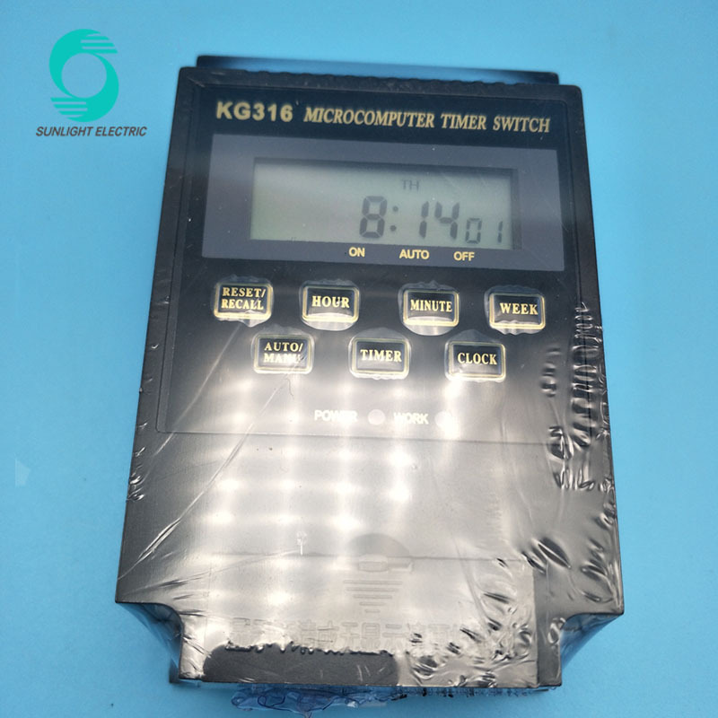 KG316T AC 110V Digital Microcomputer Programmable Timer Control Switch