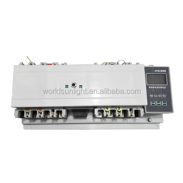 Worldsunlight CE XCB5-100 100A 250A 400A 630A 25KA 50KA 3P 4P ATS Automatic transfer switch