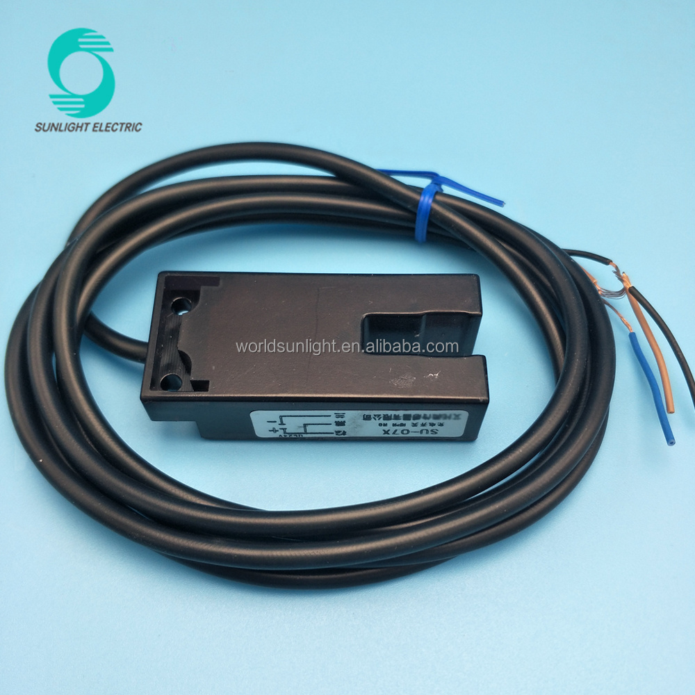 SU-07X 7mm NPN NO 10-30vdc U type Inductive Proximity Photoelectric sensor Optoelectronic Switch