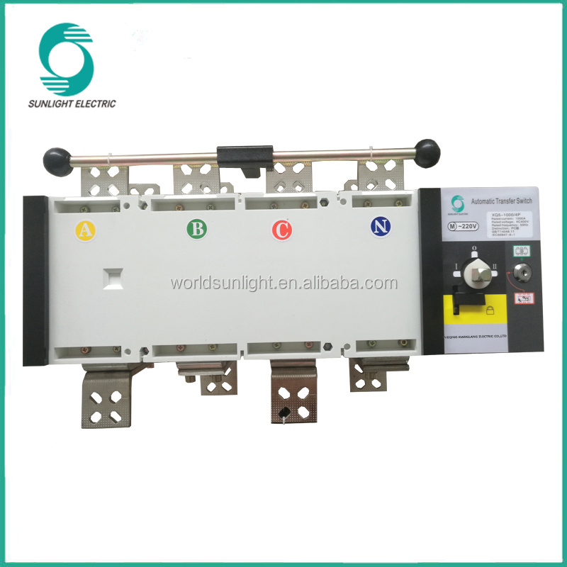 XQ5 ats automatic changeover switch for generator 16A~3200A 3 phase Automatic Transfer Switch