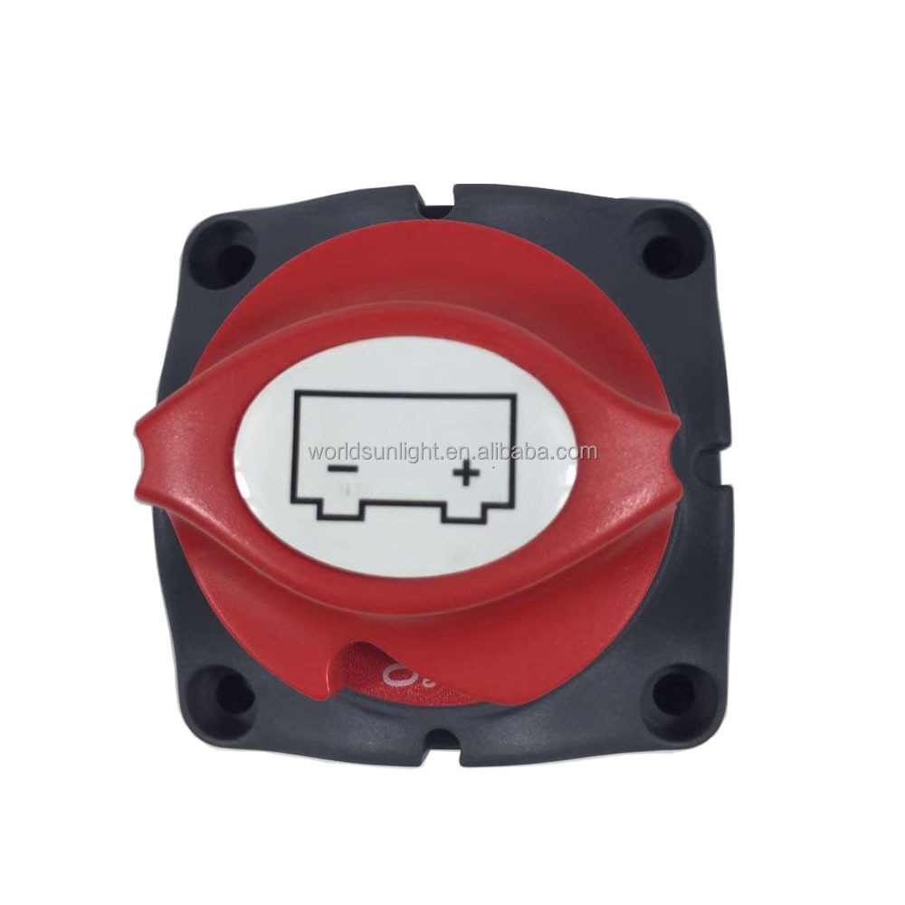 Hot Sale Boat 12-48 V Battery Switch Waterproof Master Isolator Dual Battery Disconnect Switch for Boat