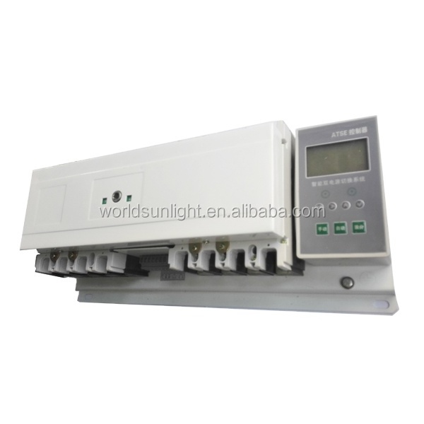 Worldsunlight CE XCB5-100 100A 250A 400A 630A 25KA 50KA 3P 4P ATS Automatic transfer switch