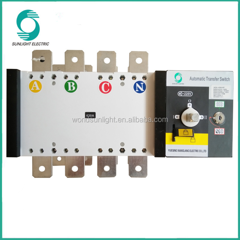 XQ5 63A to 3200A 3 phase automatic changeover switch automatic transfer switch automatic change over switch ats