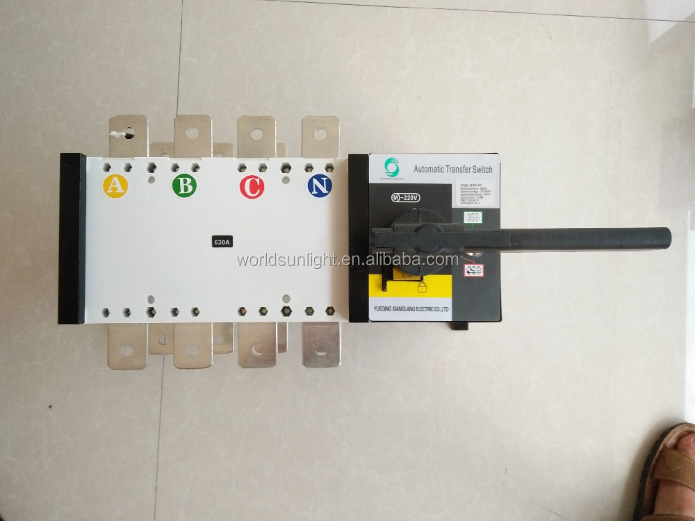 XQ5 4P 630A Automatic Transfer Switch ATS for generator