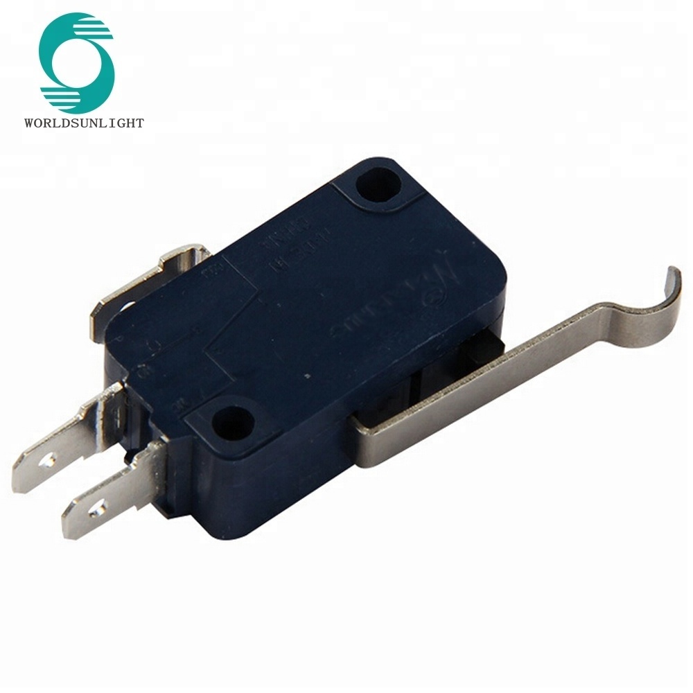 CCC CE approval IP40 V-164-1C25 kw3a R lever type safety spdt 16A 250V microswitch mini micro switch