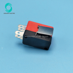 KW7-1II 16A 250V 1E4 T125 Double group combined type dpdt lever snap action micro switch