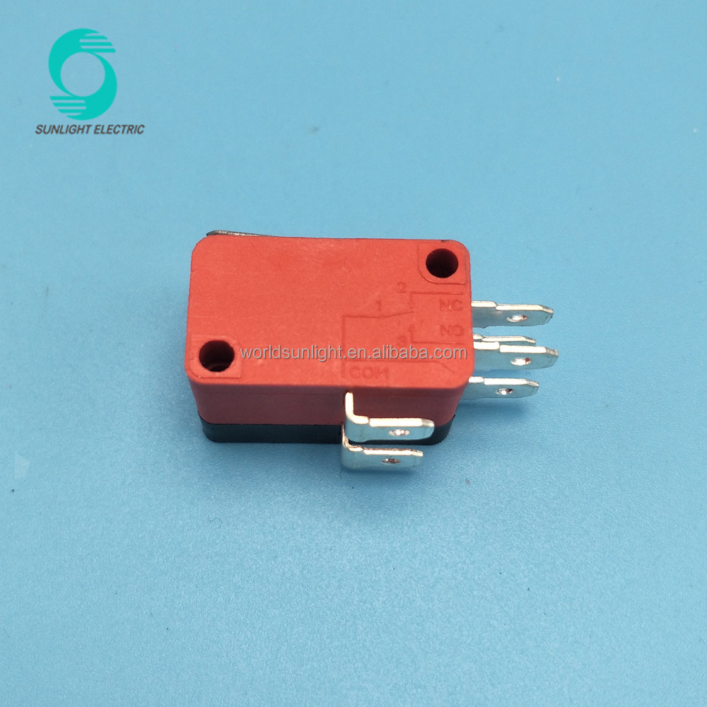 KW7-1II 16A 250V 1E4 T125 Double group combined type dpdt lever snap action micro switch