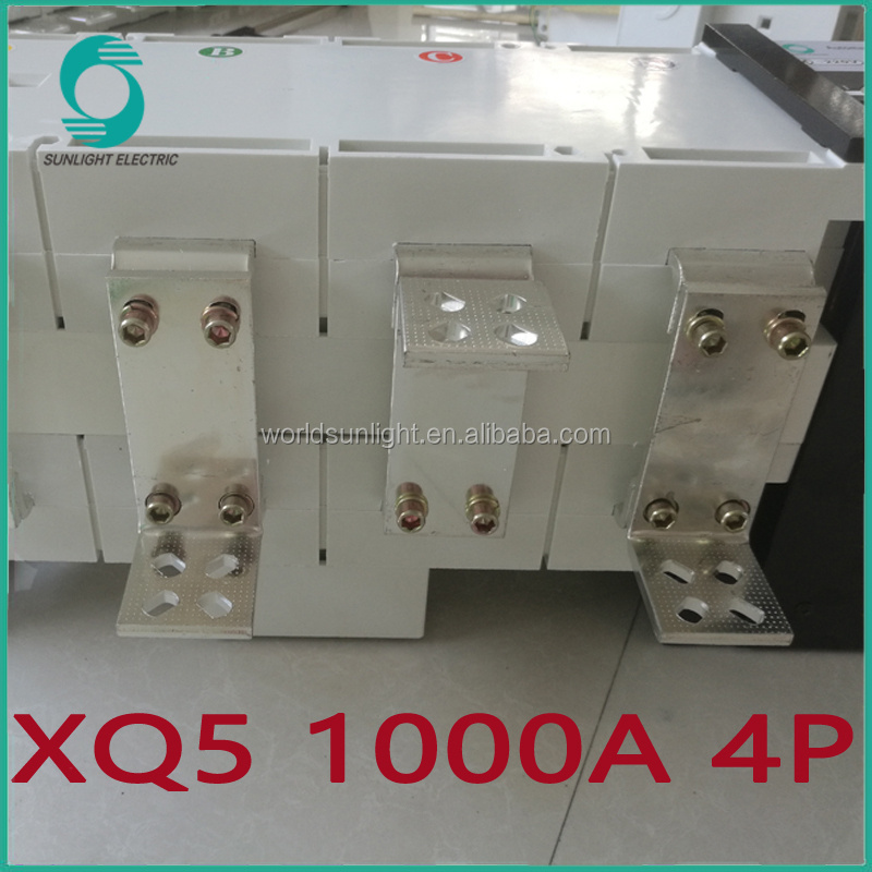 XQ5 4P 1000A dual power Automatic Transfer Switch ATS