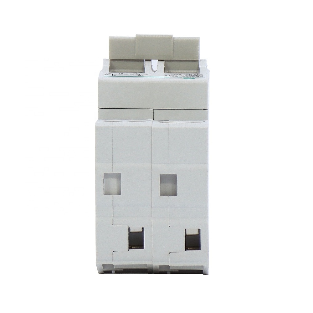 SF219G 63A 2P Din Rail Mounted Dual Power Conversion Isolation Switch MTS Manual Transfer Switch Changeover Switch