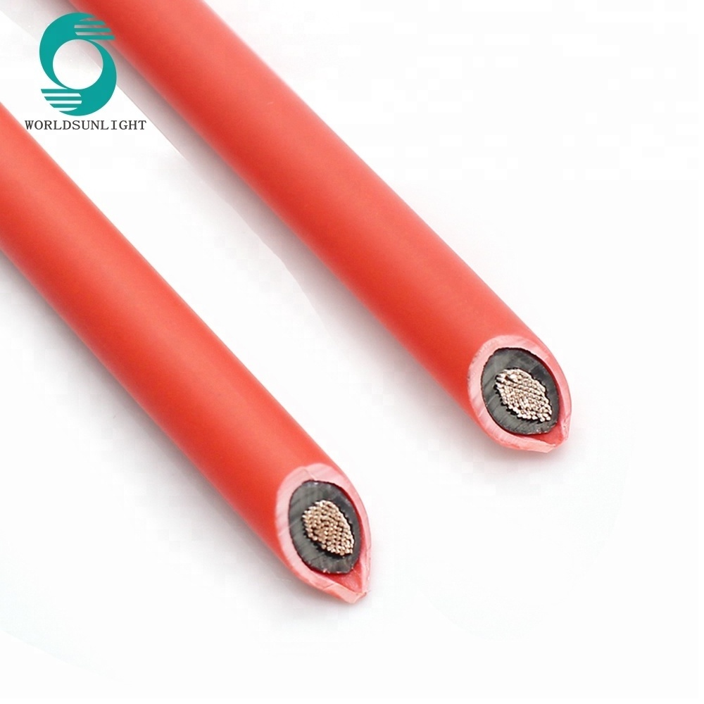 Single core 6mm solar pv cable Pv1-f Solar Panel Wire