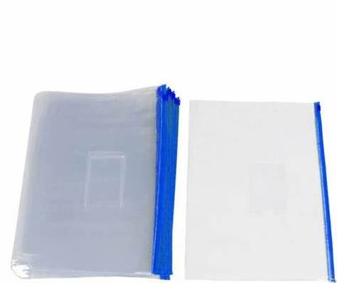 20PCS Plastic Slider Zip Lock Bags Files Holder for A5 Paper Document Bags