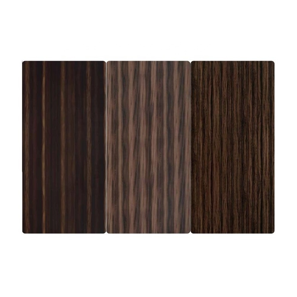 Wooden Surface Aluminum Composite Panel/ Wooden ACP Factory Indoor Decor Wood Plastic Composite PVC Coating Cladding Fluted Wall