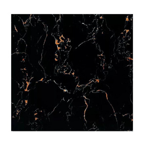 World Wave Super Black  Ceramic Floor Tiles 60*120cm Foshan Hot Sale Stock Polished Porcelain Floor Tiles 60*60 cm  Granite