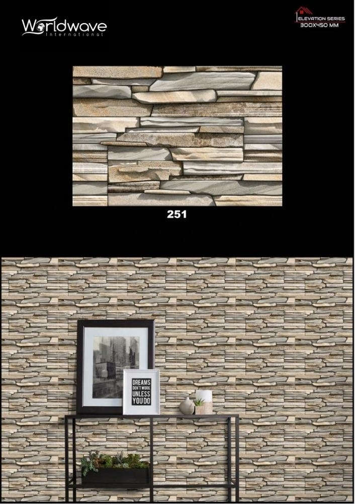 Ceramic Wall Elevation Tiles 30x45cm 300x450 mm Latest Glazed Ceramic Floor Tiles Best Surface Tiles Designs