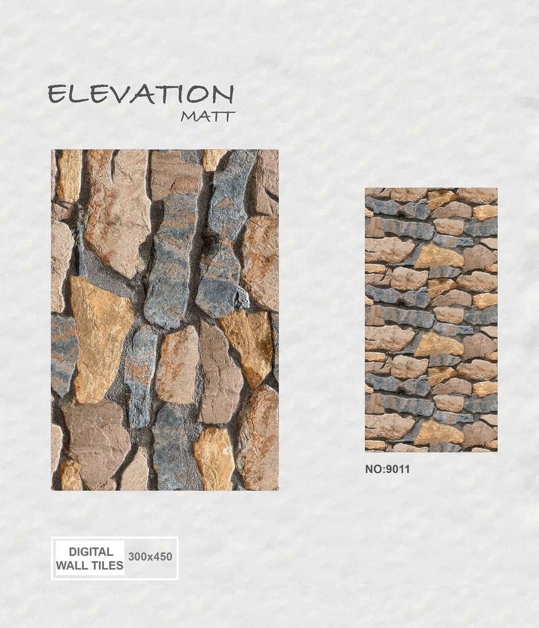 30X45cm Elevation Wall Tiles Latest Designs 2023 Italian Designer 30X45cm Elevation Stone Rustic Tiles Exterior Walls Amazing 3D