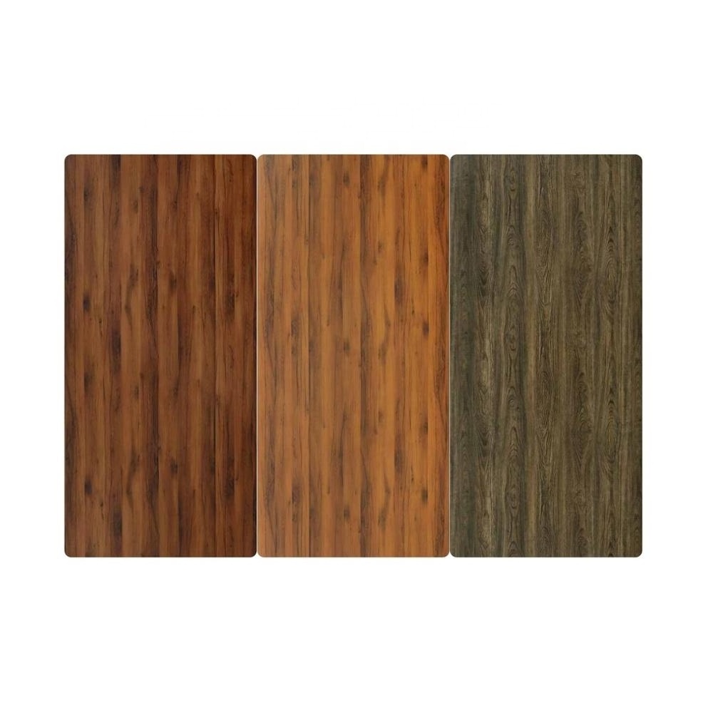 Wooden Surface Aluminum Composite Panel/ Wooden ACP Factory Indoor Decor Wood Plastic Composite PVC Coating Cladding Fluted Wall