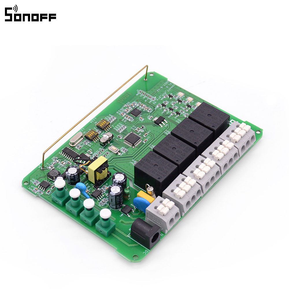 SONOFF 4CH R3 10A 2200W Smart Home WIFI Wireless Remote Automation Module light switch