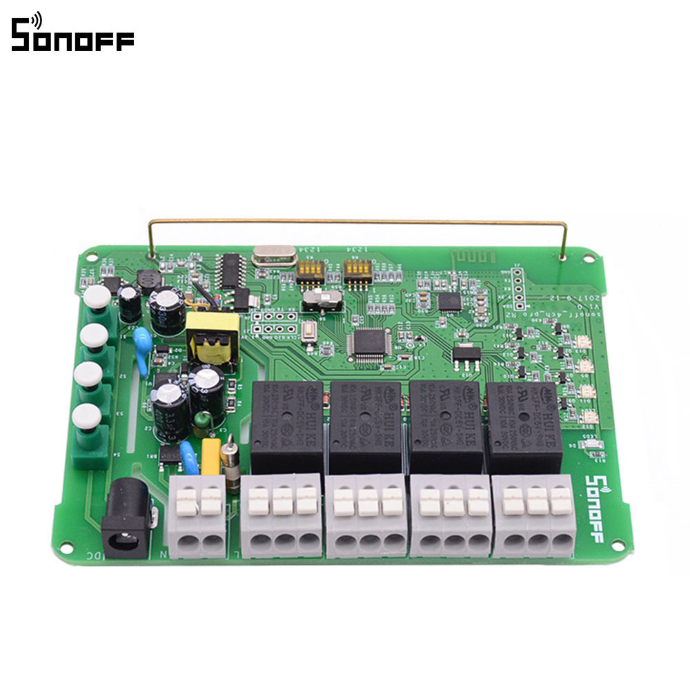 SONOFF 4CH R3 10A 2200W Smart Home WIFI Wireless Remote Automation Module light switch