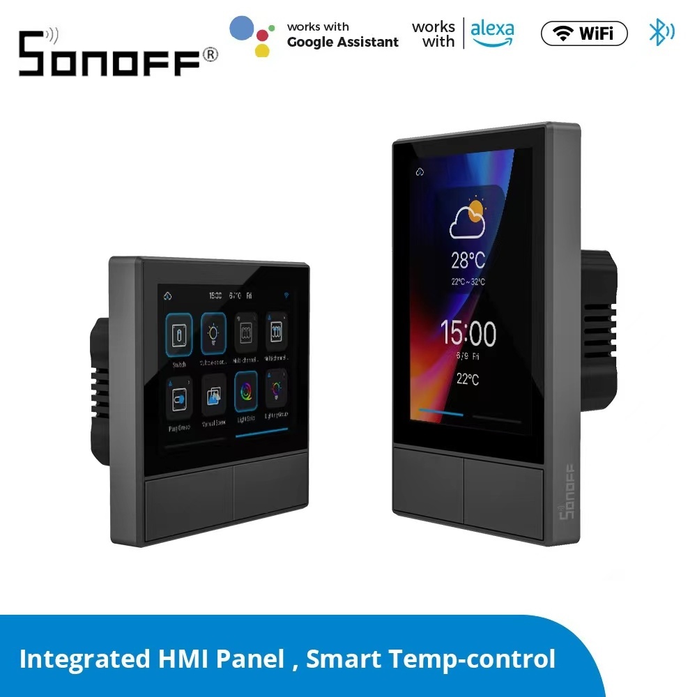 SONOFF NSPanel Smart Scene Wall Switch EU/US 300w/600w Touch Screen Work with Google Home Alexa Intelligent switch