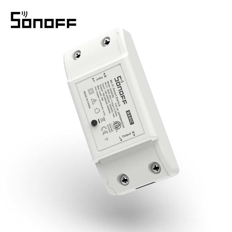 Sonoff Basic 10 Smart Home Automation DIY Intelligent Wifi Wireless Remote Control Universal Relay Module Light Power Switch