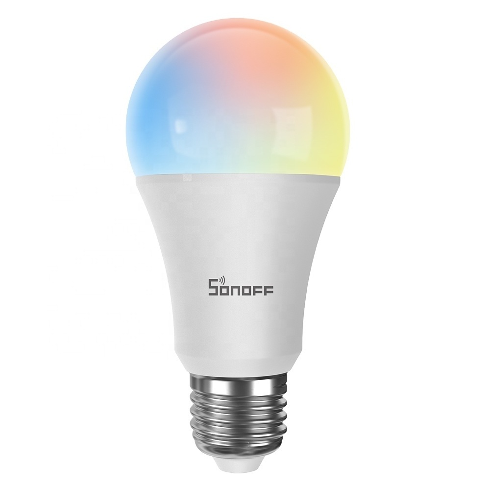 Sonoff B05-B-A60 WiFi Bulb E27 Dimmable RGB Lamp Bulbs For Smart Home Automation APP Control Led Dimmer Switch