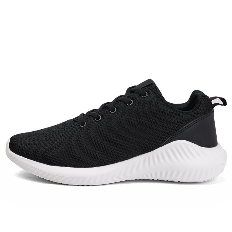 Black Blank White Mens Shoes Custom Fashion Sneakers Men,casual Sport Running for Men Winter Shoes Breathable Shoes Male MD Mesh