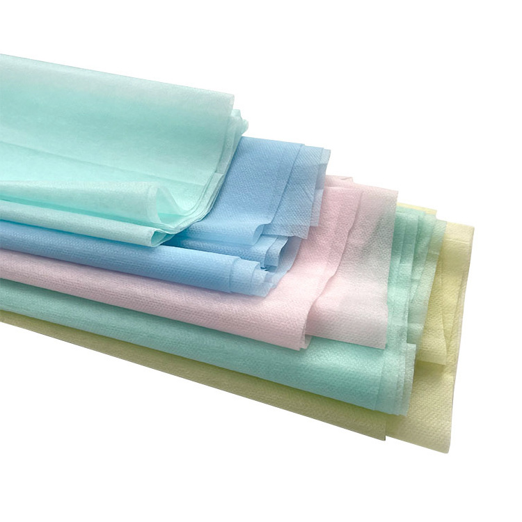 17gsm 35gsm 1.6m sms non woven fabric Wholesale 100% polypropylenesms non-woven TNT SMS SMMS  PP nonwoven fabric