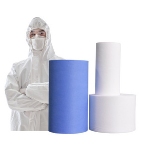 60 gsm Waterproof pp+pe laminated non woven fabric medical material