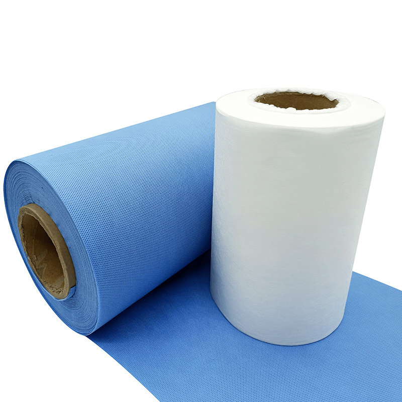 Price PP polypropylene SMS SMMS SS SSS SSSS tnt spunbond medical raw material roll non-woven cloth