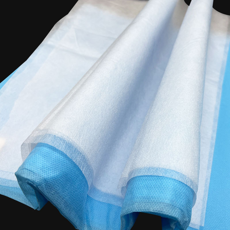 Price PP polypropylene SMS SMMS SS SSS SSSS tnt spunbond medical raw material roll non-woven cloth