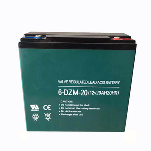 12v 12ah lead acid battery for ev 2 three wheel tricycle 28/26Ah 12v20 6-DZM-20 e bike battery 72v