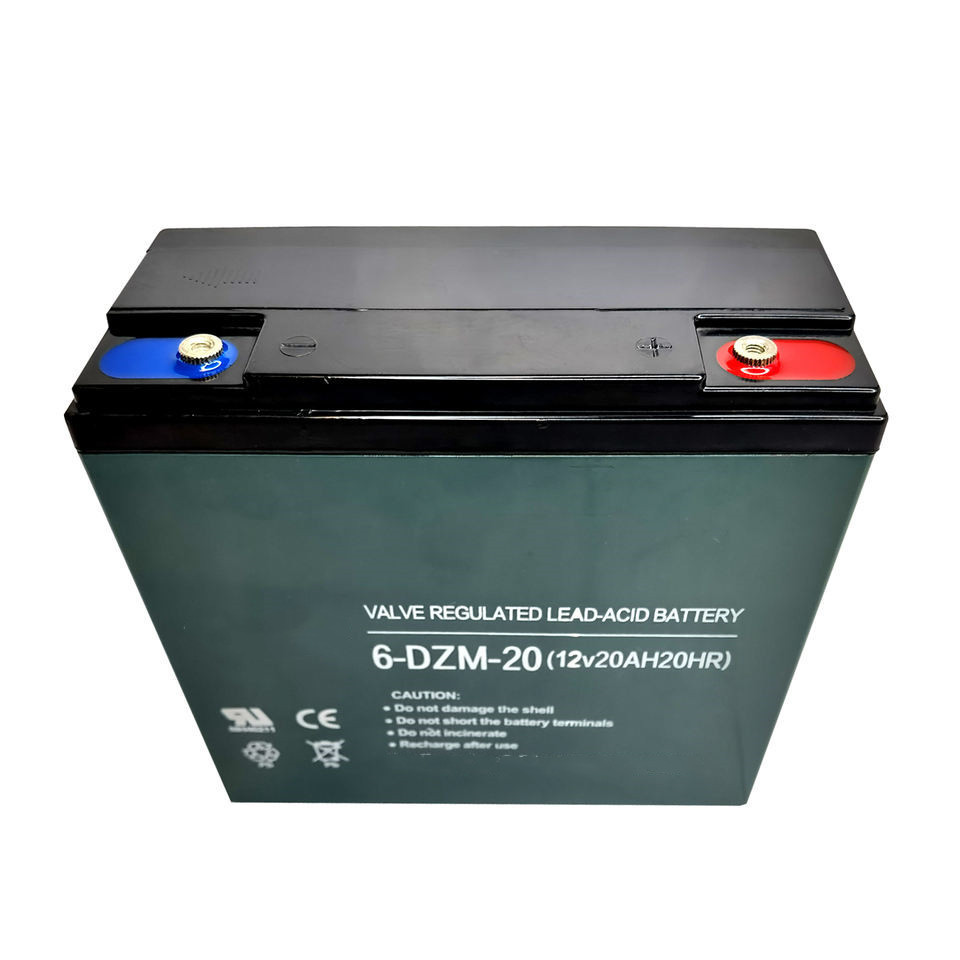 12v 12ah lead acid battery for ev 2 three wheel tricycle 28/26Ah 12v20 6-DZM-20 e bike battery 72v