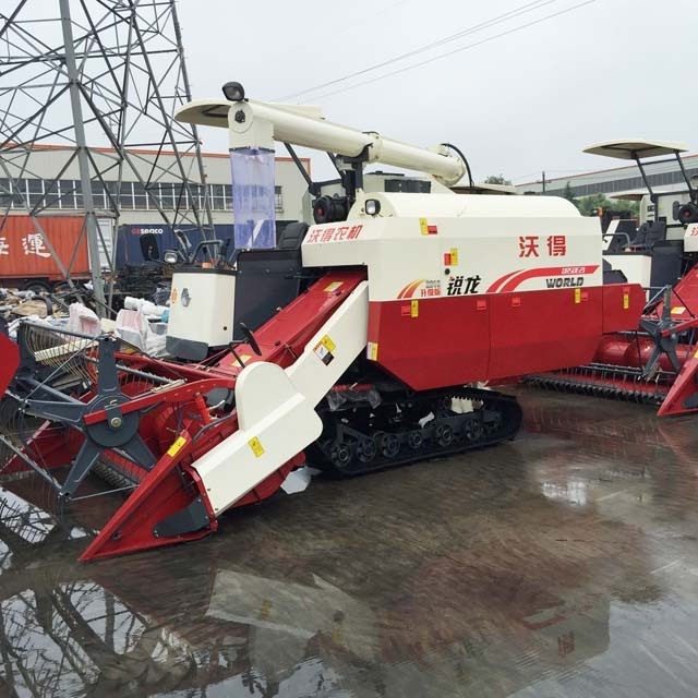 Small size 88hp mini rice combine harvester in sri lanka