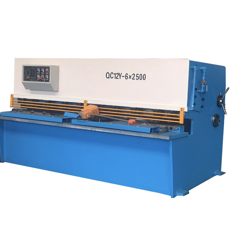 QC12Y-6x2500 Hydraulic swing beam sheet metal shearing and cutting machine