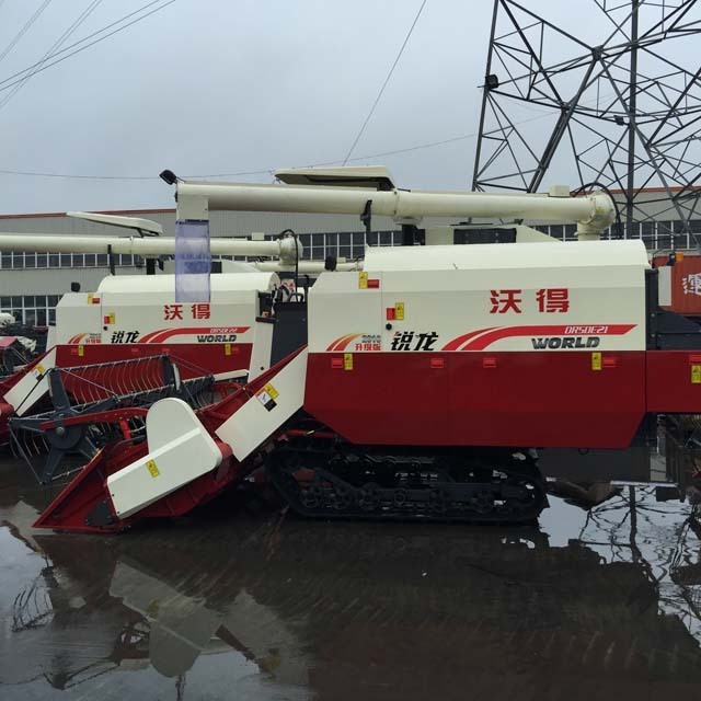 Small size 88hp mini rice combine harvester in sri lanka