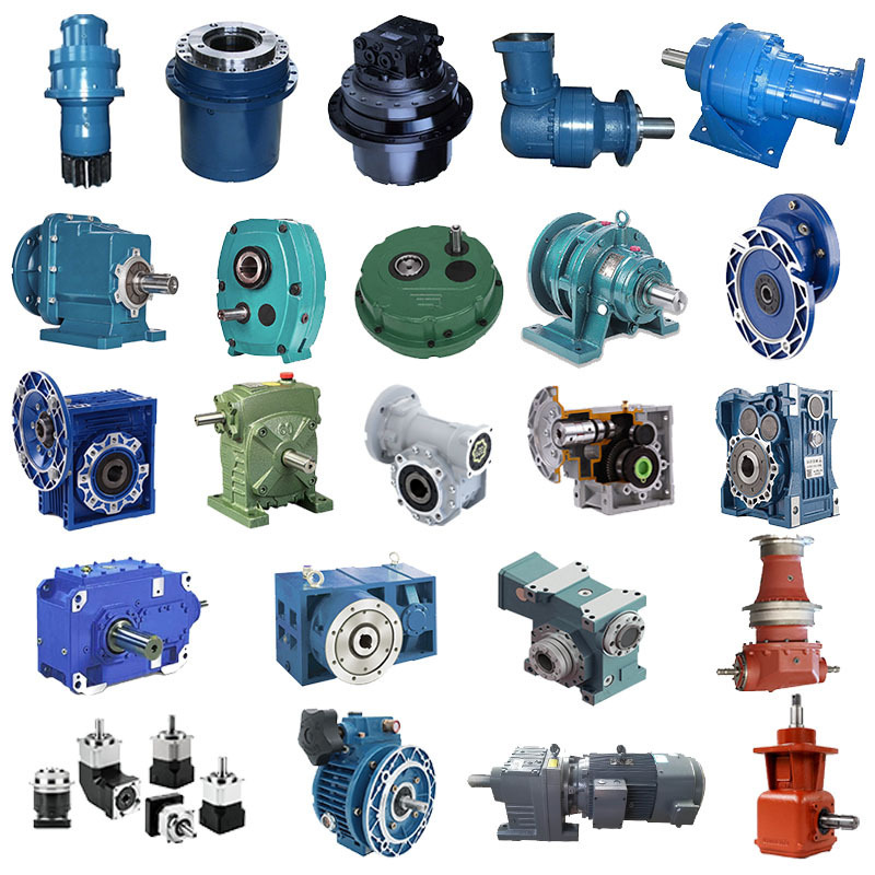 Construction Parallel Shaft Mounted Coaxial Inline Helical Gear Box Speed Reducer Geared Motor Extruder Crane Mining Gearbox