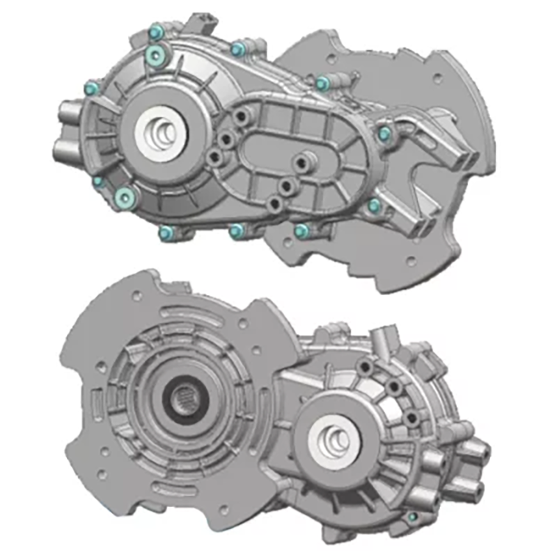 38.5kg EB02 tricycle Rear differential Axle Assembly for 3.5KW electric tricycle