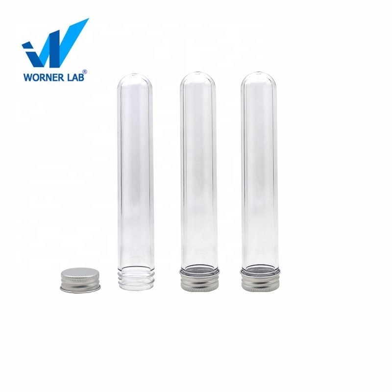 Clear Test Tube PET Candy Plastic Test Tube Hot Sale