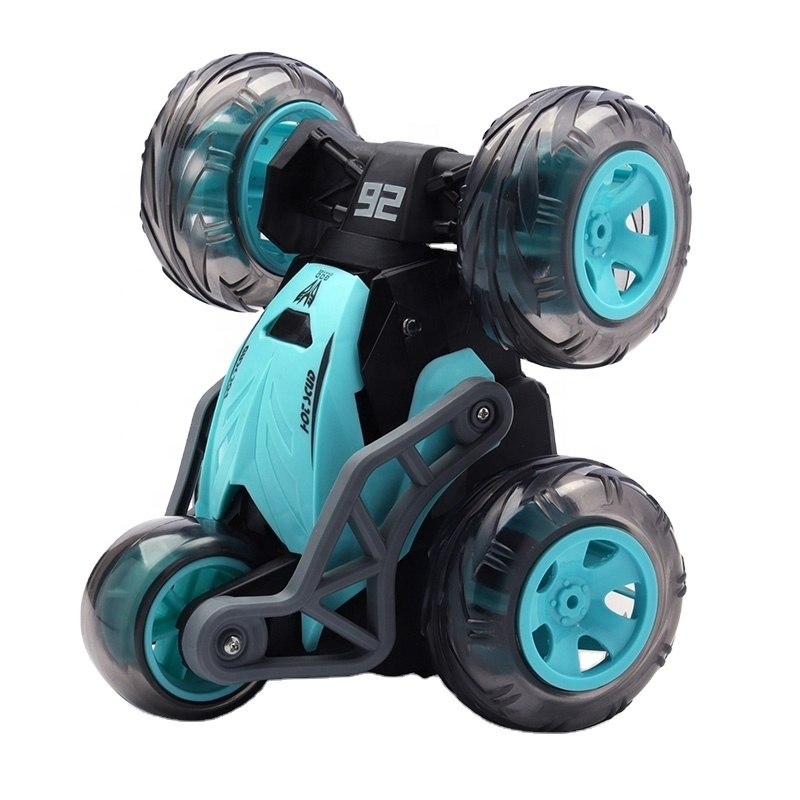 2.4G High Speed 360 Rotating Off-Road Tumbling Climbing Vehicle 5 Wheel Stunt Car