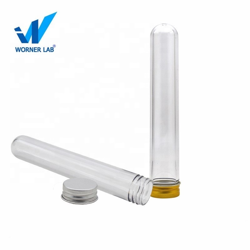 Clear Test Tube PET Candy Plastic Test Tube Hot Sale