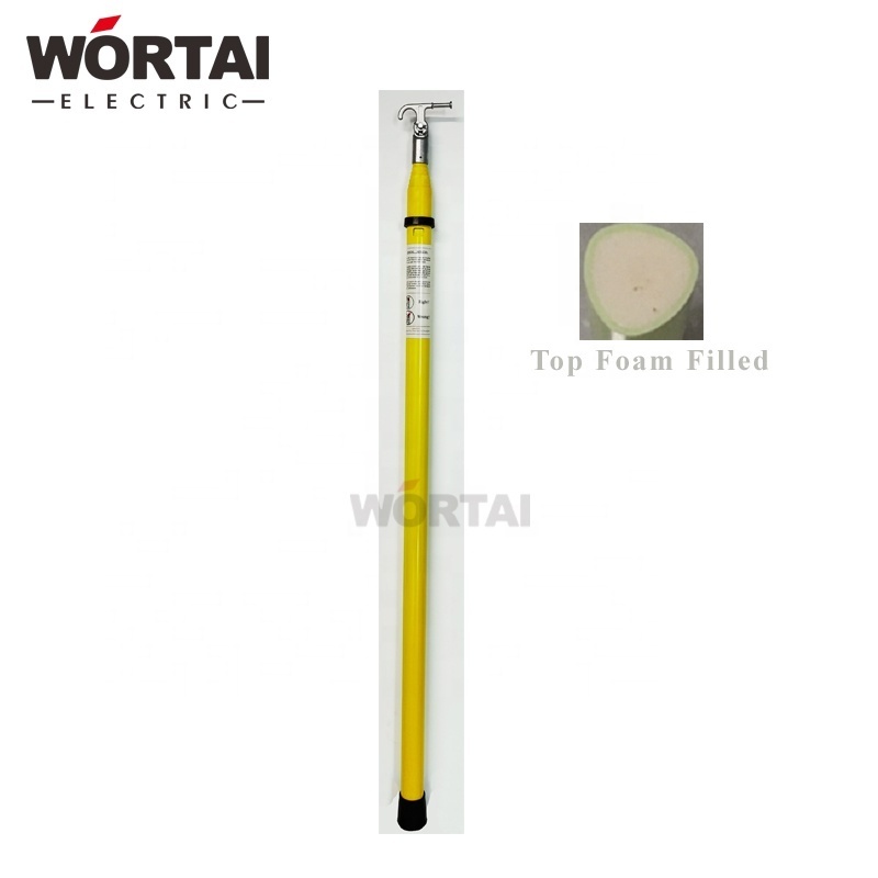 Circle Telescopic Hot Stick Telescopic for Cutout Fuse Surge Arrester Hv Telescopic Insulation Operating Rod