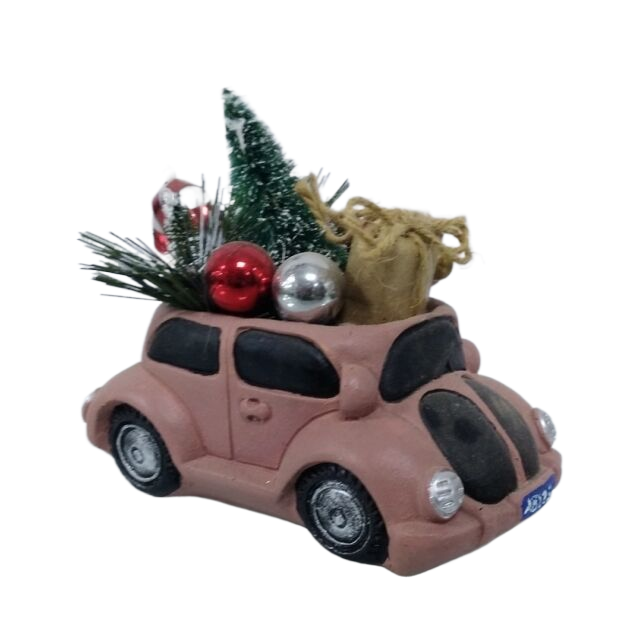 Christmas decorations creative car pendants Christmas car ornaments small trees Christmas tree pendants