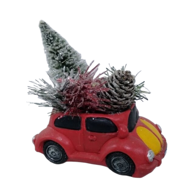 Christmas decorations creative car pendants Christmas car ornaments small trees Christmas tree pendants