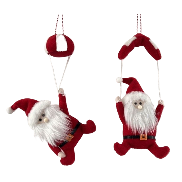 KG Xmas In Stock Adornos De Navidad  Santa Snowman Deer Bell Fabric Ornament Christmas Hanging Decorations For Holiday Decor