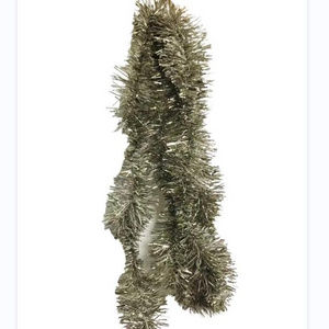 6 ft Christmas Silver Tinsel Garland for Christmas party tinsel hanging decoration