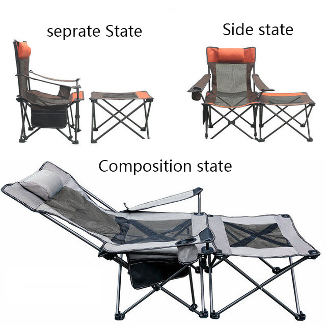 Zero Gravity Beach Chair Outdoor Aluminum Backpack Metal Folding Camping Long Chairs