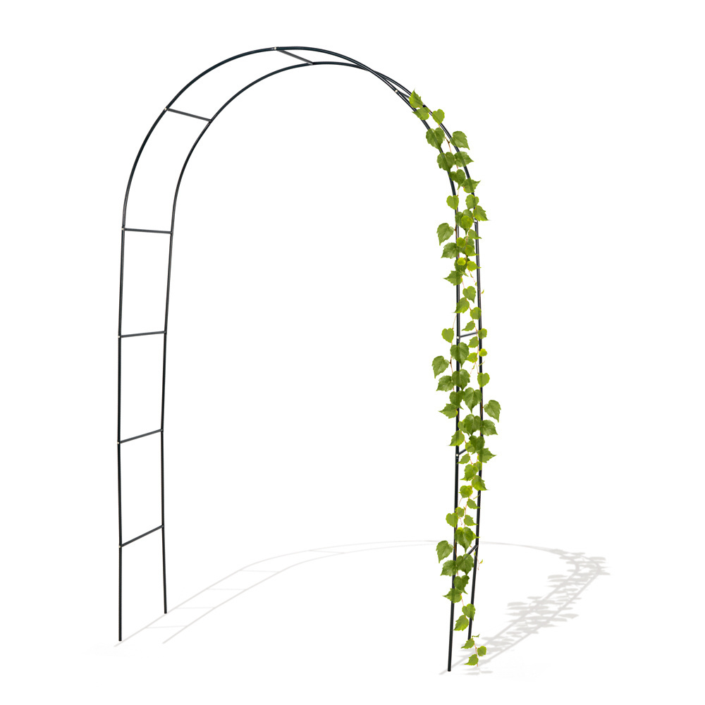 Wrought iron gate metal rose garden decoration pergola arch